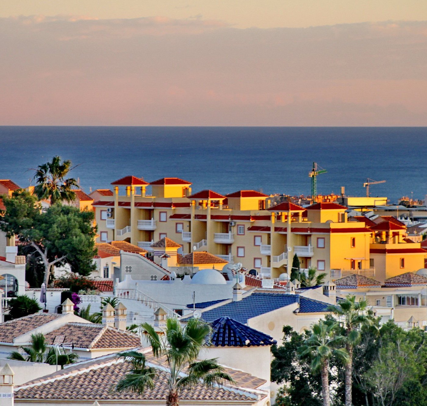 Zonsondergang Costa Blanca